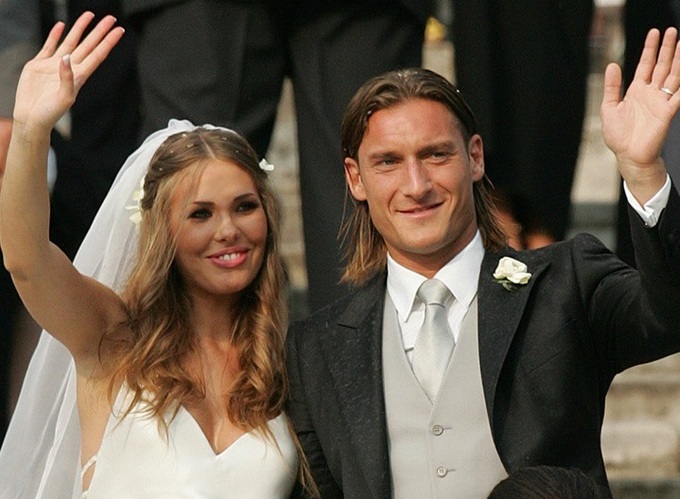 "Đám cưới cổ tích" của Blasi và Totti